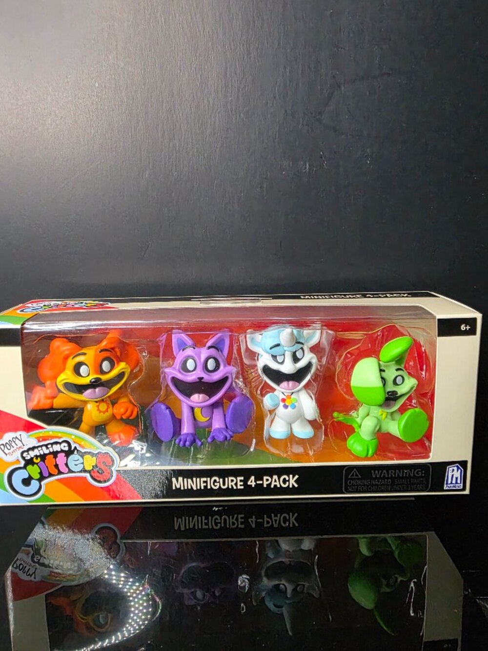 Poppy Playtime Smiling Critters Mini Figure 4-Pack DogDay CatNap New Sealed